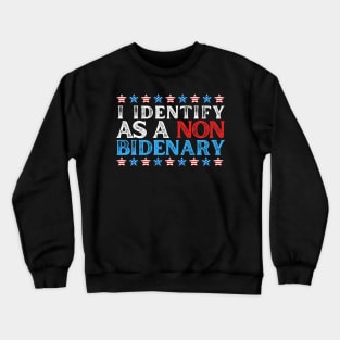 IDENTIFYING AS NON BIDENARY Crewneck Sweatshirt